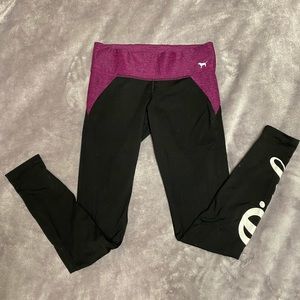 PINK Yoga full length leggings, size XS